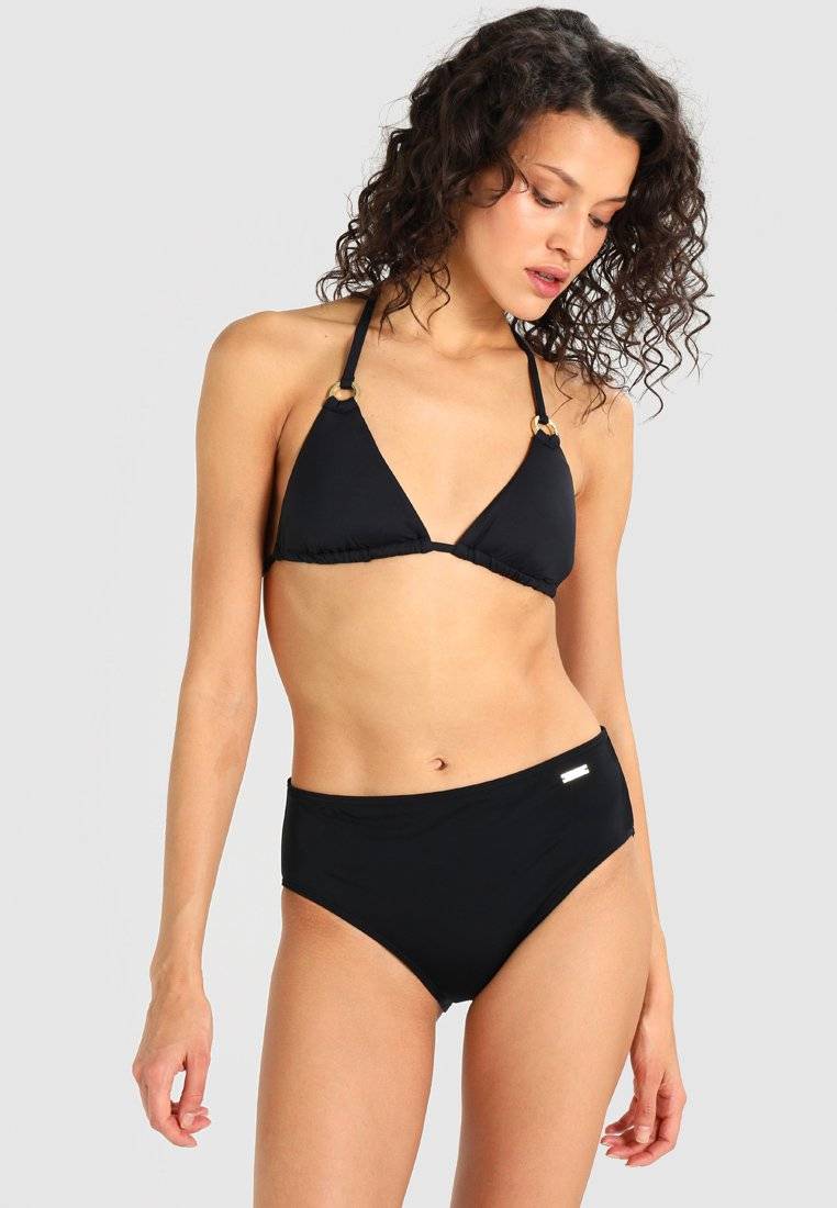 LASCANA LASCANA HIGHWAIST - Bikini bottoms - black Nur noch ein Tag übrig