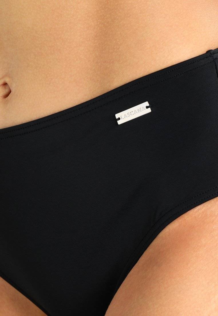 LASCANA LASCANA HIGHWAIST - Bikini bottoms - black Nur noch ein Tag übrig