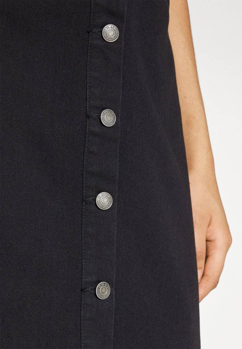 ONLY ONLY ONLFARRAH BOX - A-line skirt - black denim Super Rabatt