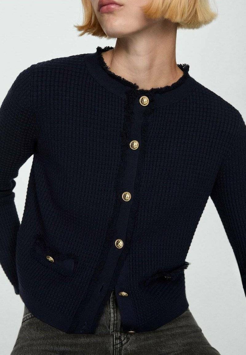 Mango Mango COCOCHA - Cardigan - dunkles marineblau Kostenloser Versand international