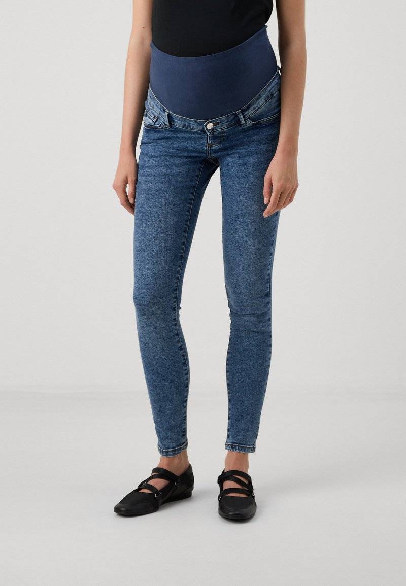 Vero Moda Maternity Vero Moda Maternity VMMSKYLAR - Jeans Skinny Fit - medium blue denim
