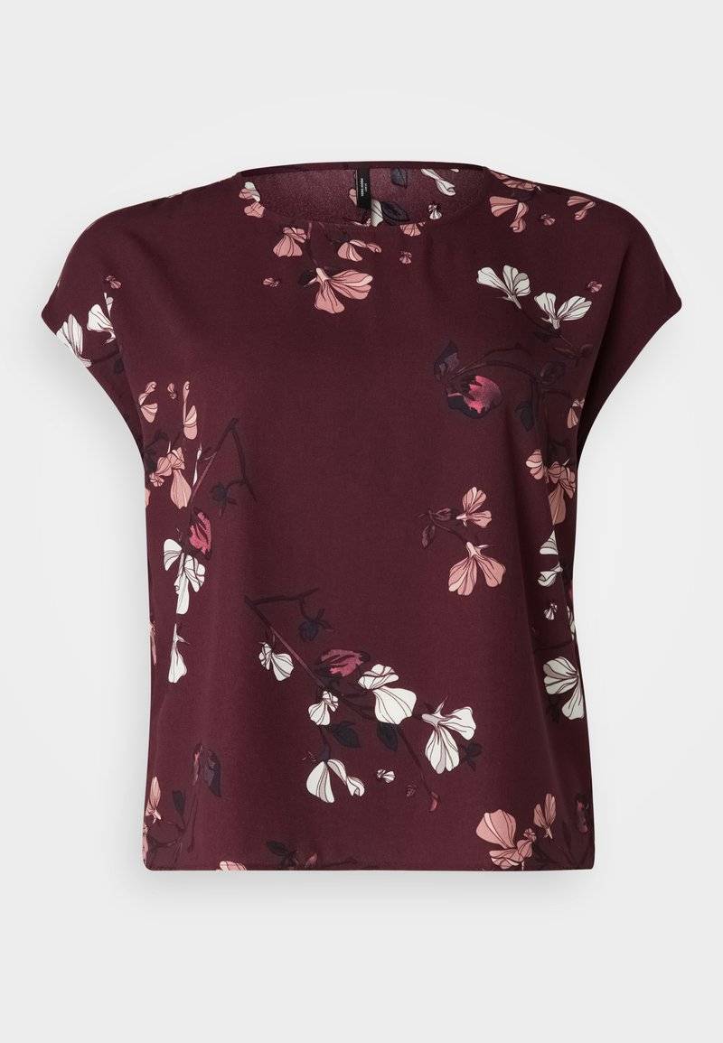 Vero Moda Curve Vero Moda Curve VMNEWHALLIE NEW - Blouse - winetasting im Angebot