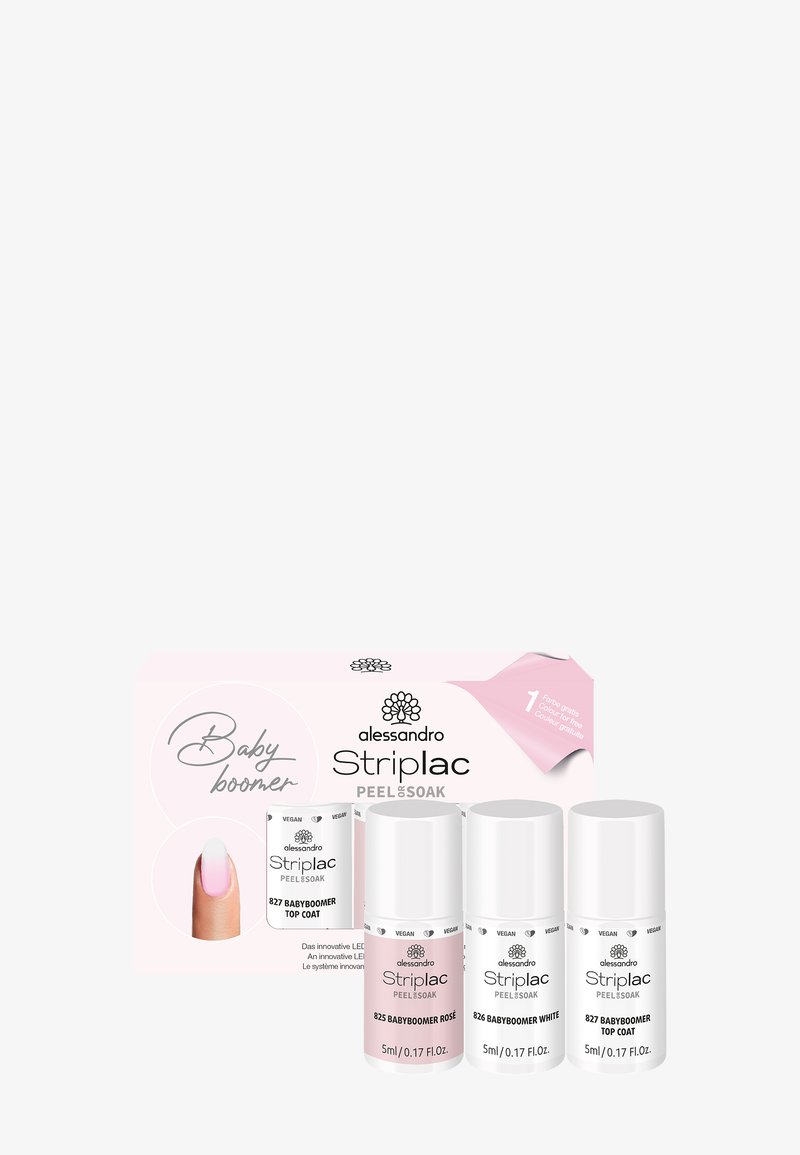 alessandro alessandro STRIPLAC BABYBOOMER SET - Makeup set - rosé