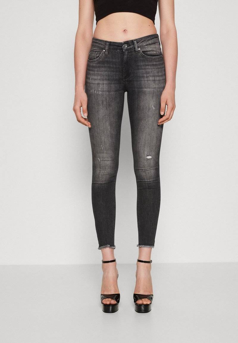 ONLY ONLY ONLBLUSH - Jeans Skinny Fit - black denim