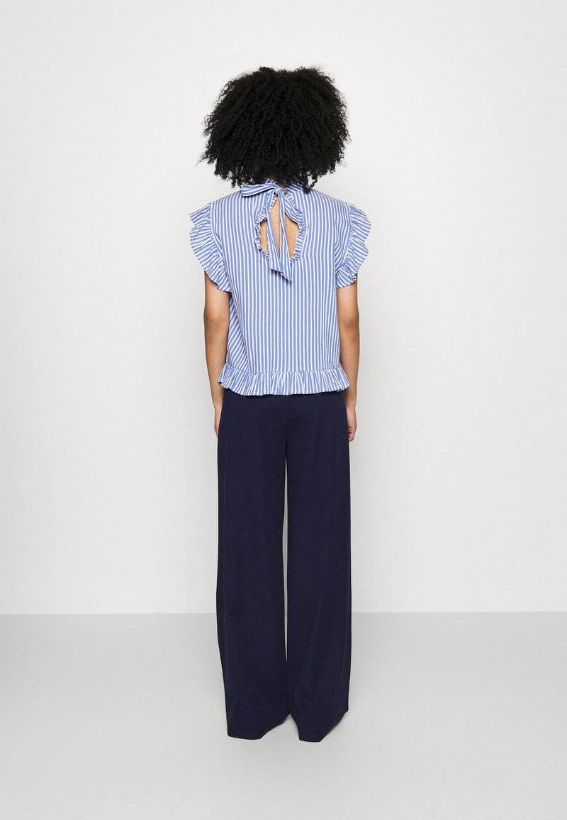 Even&Odd Petite Even&Odd Petite Trousers - dark blue 50% Rabatt für begrenzte Zeit