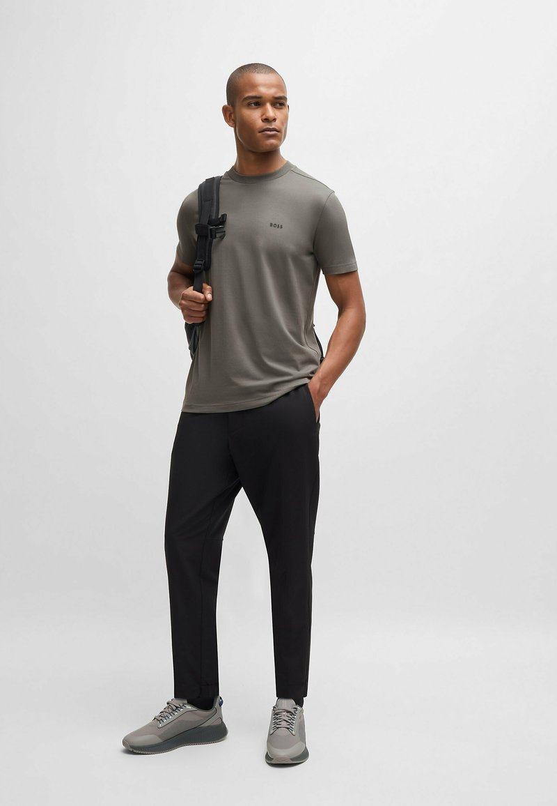 BOSS BOSS TEE - Basic T-shirt - light grey eight Rabatte dieses Monats