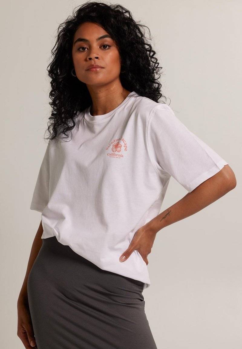 America Today America Today ELBA - Print T-shirt - white 2025