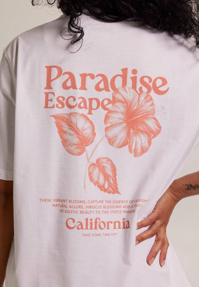 America Today America Today ELBA - Print T-shirt - white 2025
