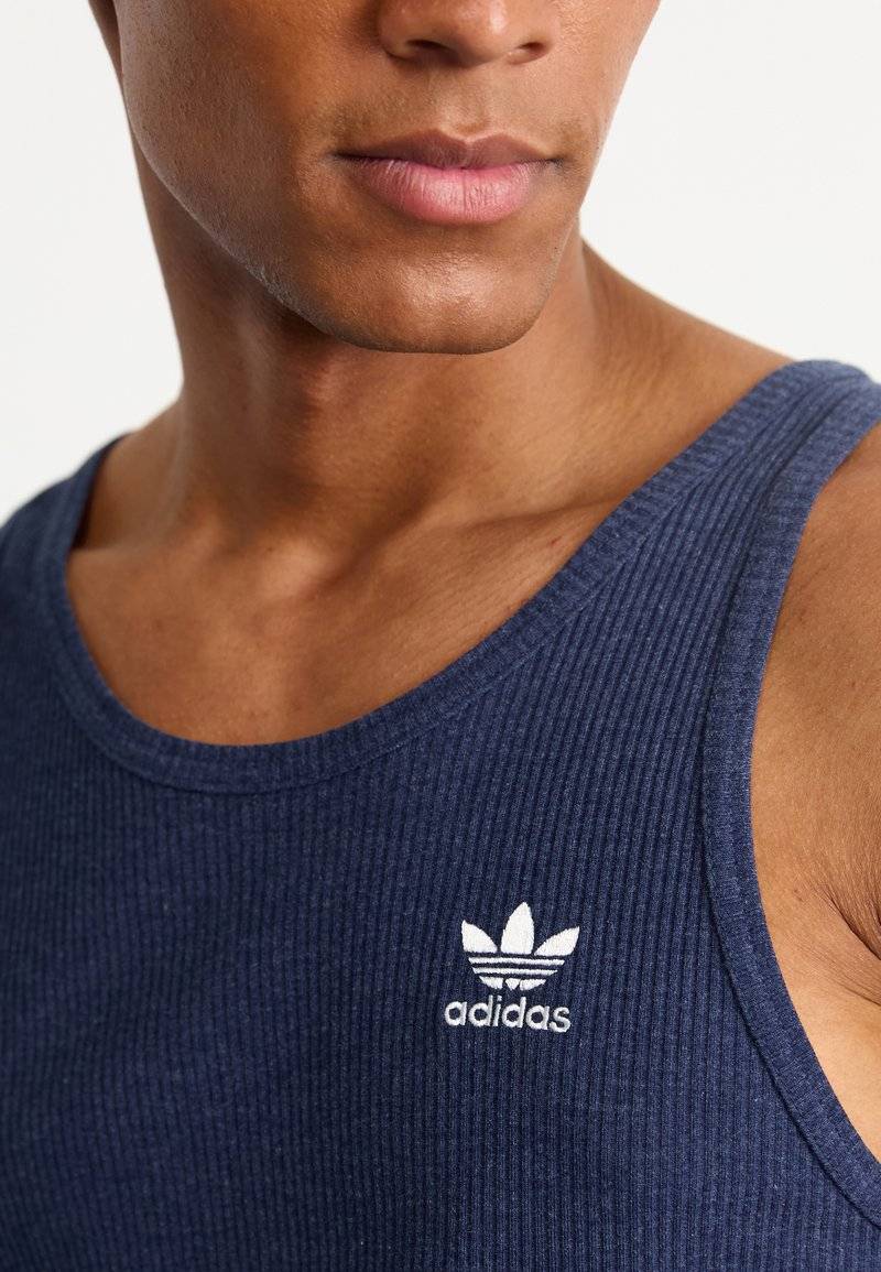 adidas Originals adidas Originals TREFOIL ESSENTIALS TANK - Top - night indigo Outlet