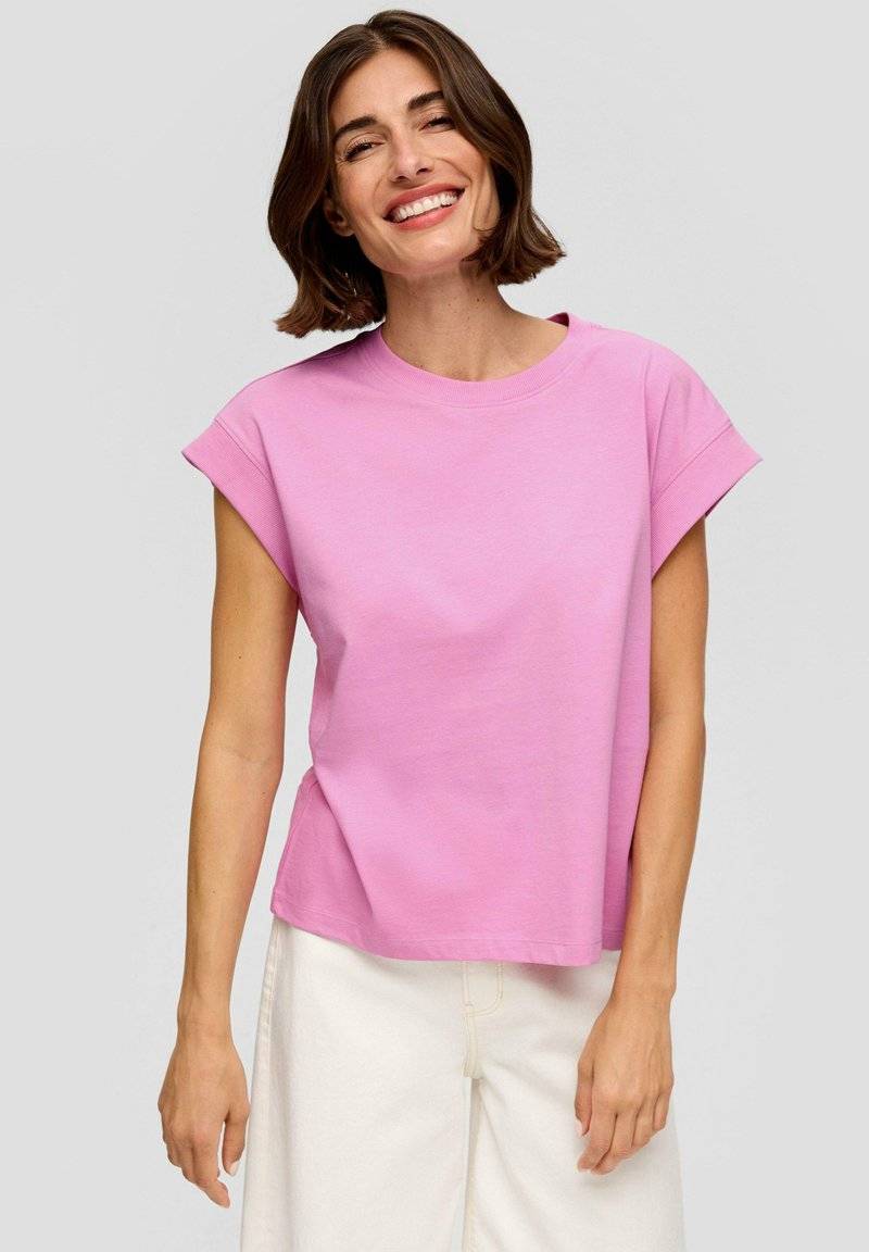 s.Oliver s.Oliver Basic T-shirt - rosa