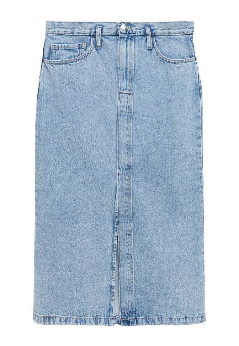 Mango Mango SOLEIL - Pencil skirt - hellblau Hotsell