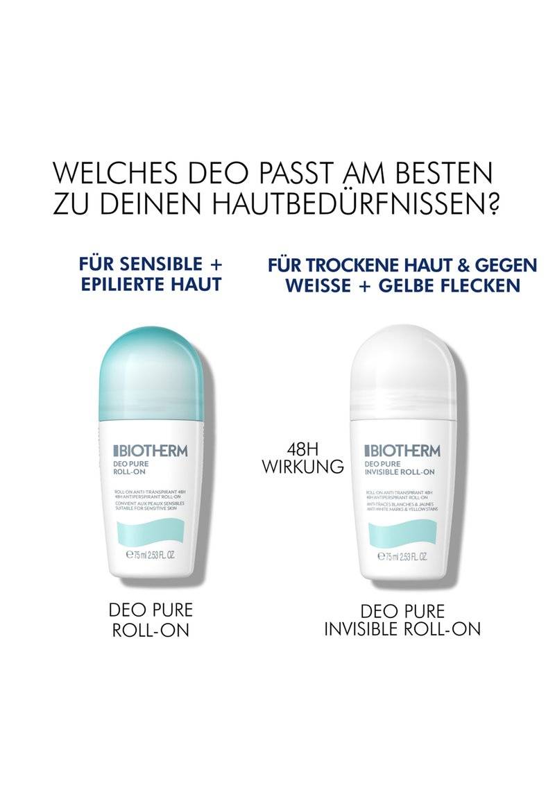 Biotherm Biotherm DEO PURE INVISIBLE ROLL-ON - Deodorant Saisonschlussverkauf