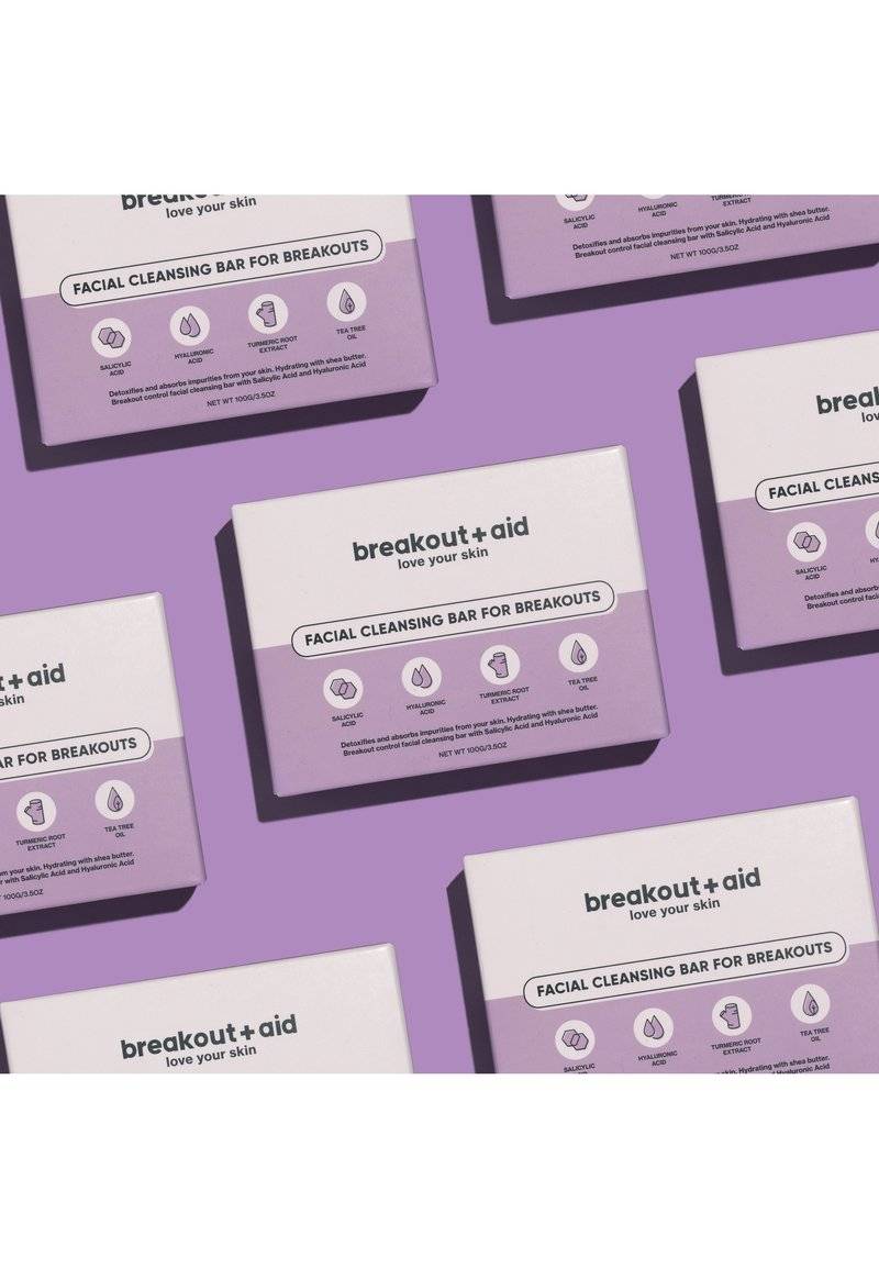 Breakoutaid Breakoutaid CLEANSING BAR SOAP - Soap bar Weihnachtsangebot