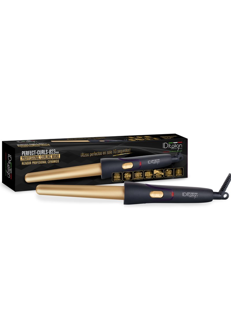 Italian Design Italian Design CURLING IRON PERFECT CURLS 23MM - Hair Styling Tool - black