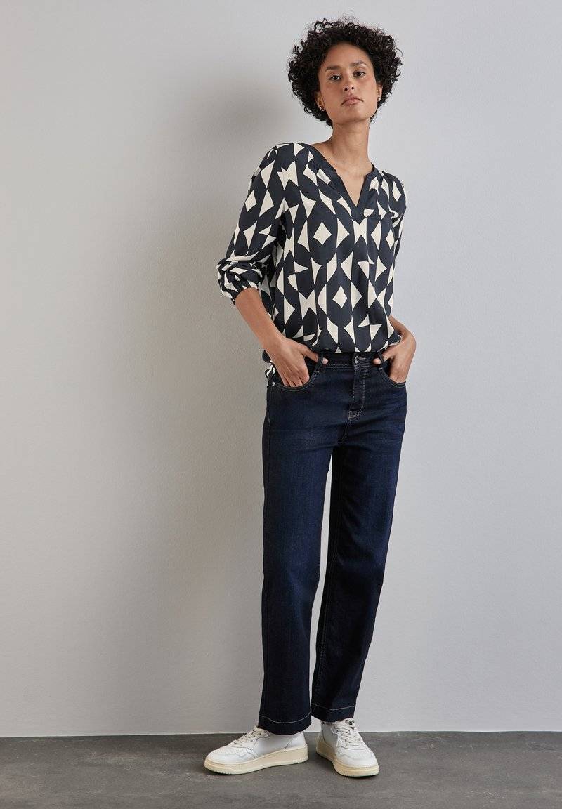 Street One Street One BEDRUCKTE - Blouse - blau Bis zu 55% Rabatt