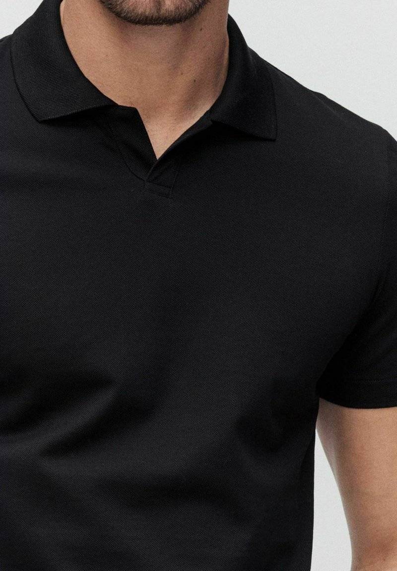 Bläck Bläck VINCENT PIQUE - Polo shirt - black Im Verkauf