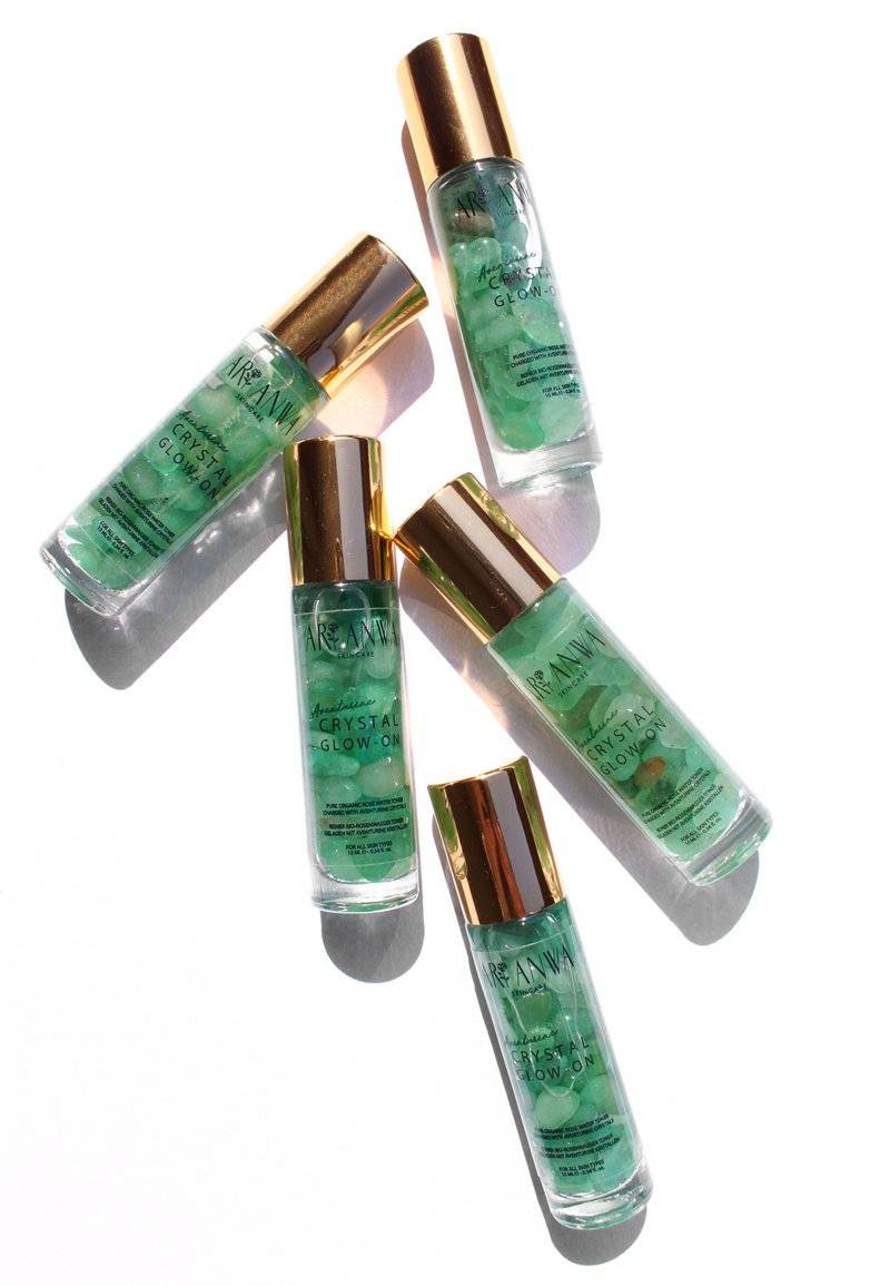 ARI ANWA Skincare ARI ANWA Skincare GESICHTSPFLEGE ZUBEHÖR KÜHLENDER ROLL-ON MIT AVENTURINE UND ROSENWASSER - CRYSTAL GLOW ON - Toner - aventurine Schlussverkauf