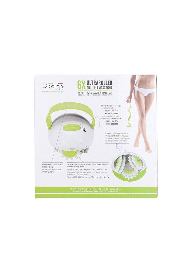 Italian Design Italian Design ITALIAN DESIGN ELECTRICAL ITEMS ANTICELLULITE ELECTRIC MASSAGER - Skincare tool - grey Saisonale Angebote