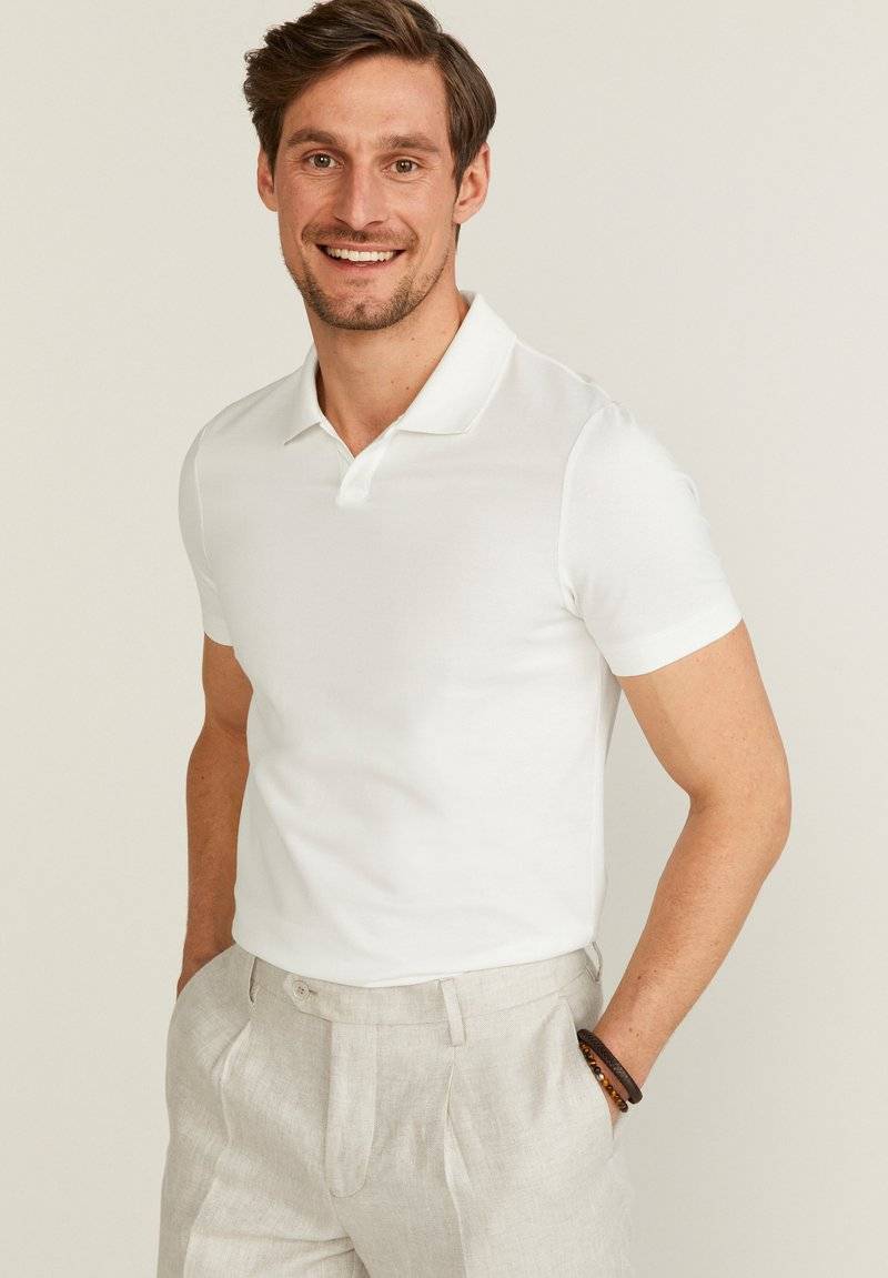 Bläck Bläck VINCENT PIQUE - Polo shirt - white