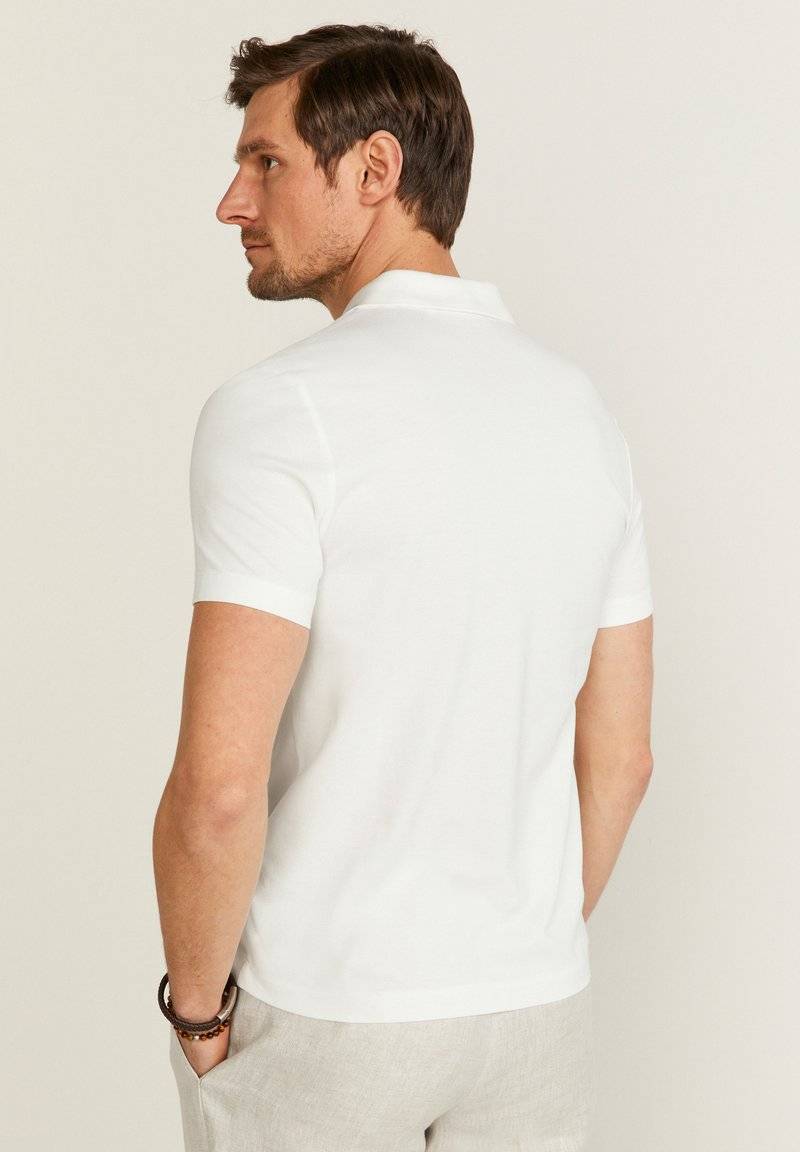 Bläck Bläck VINCENT PIQUE - Polo shirt - white Neueste Stile