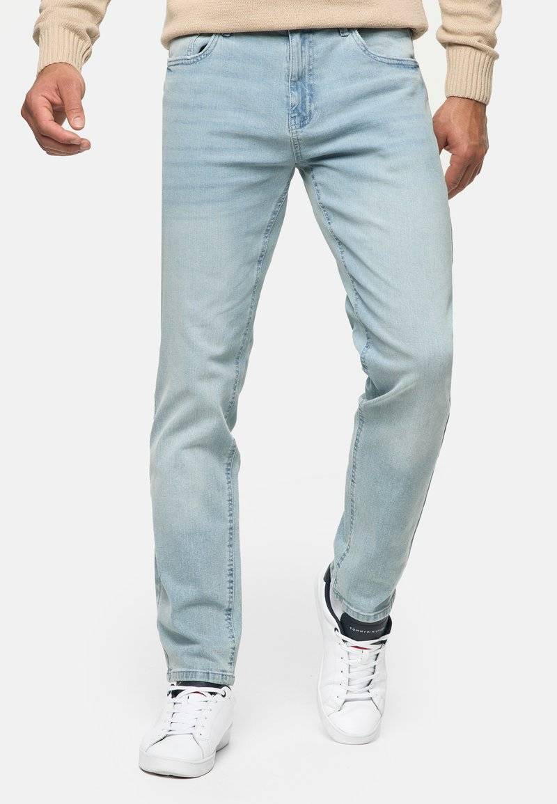 INDICODE JEANS INDICODE JEANS INSANTINO - Straight leg jeans - light cloud