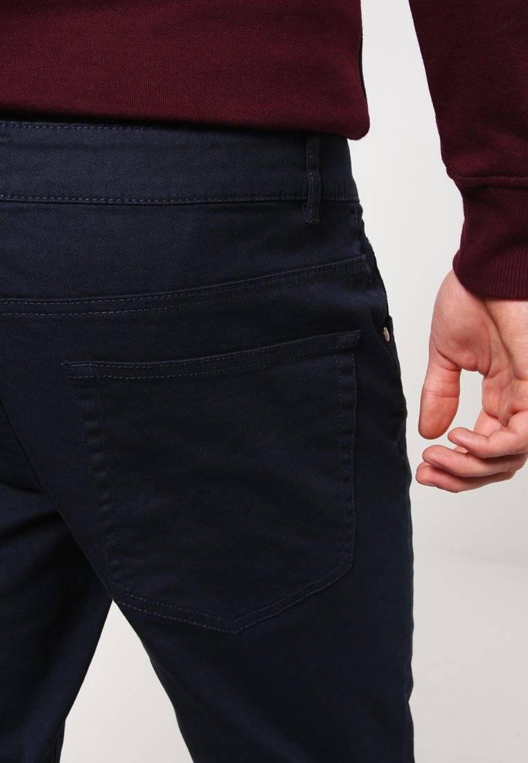 Pier One Pier One Trousers - dark blue Bis zu 60% Rabatt