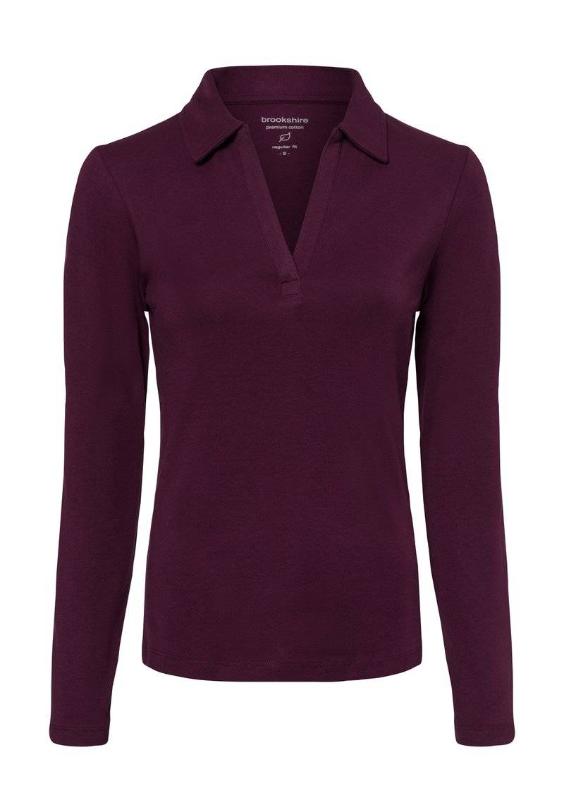 brookshire brookshire BROOKSHIRE - Polo shirt - bordeaux