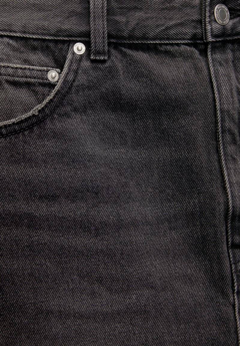 PULL&BEAR PULL&BEAR RIPPED - A-line skirt - black 50% Rabatt mit kostenlosem Versand