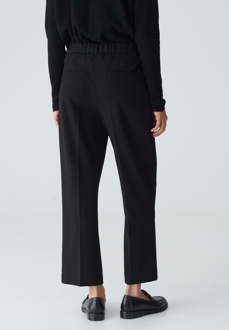 Opus Opus CITY MORELLA - Trousers - black Begrenzt auf 3 Tage