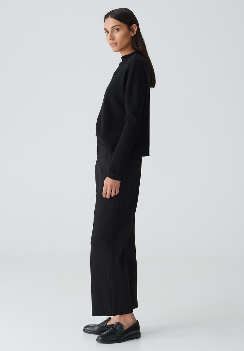 Opus Opus CITY MORELLA - Trousers - black Begrenzt auf 3 Tage