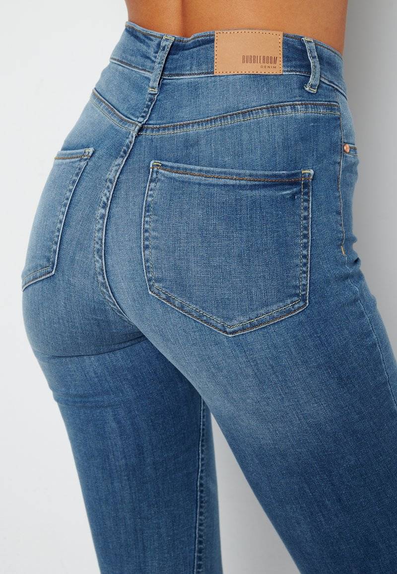 Bubbleroom Bubbleroom SLIM JEANS - Jeans Skinny Fit - blue Black Friday Preise
