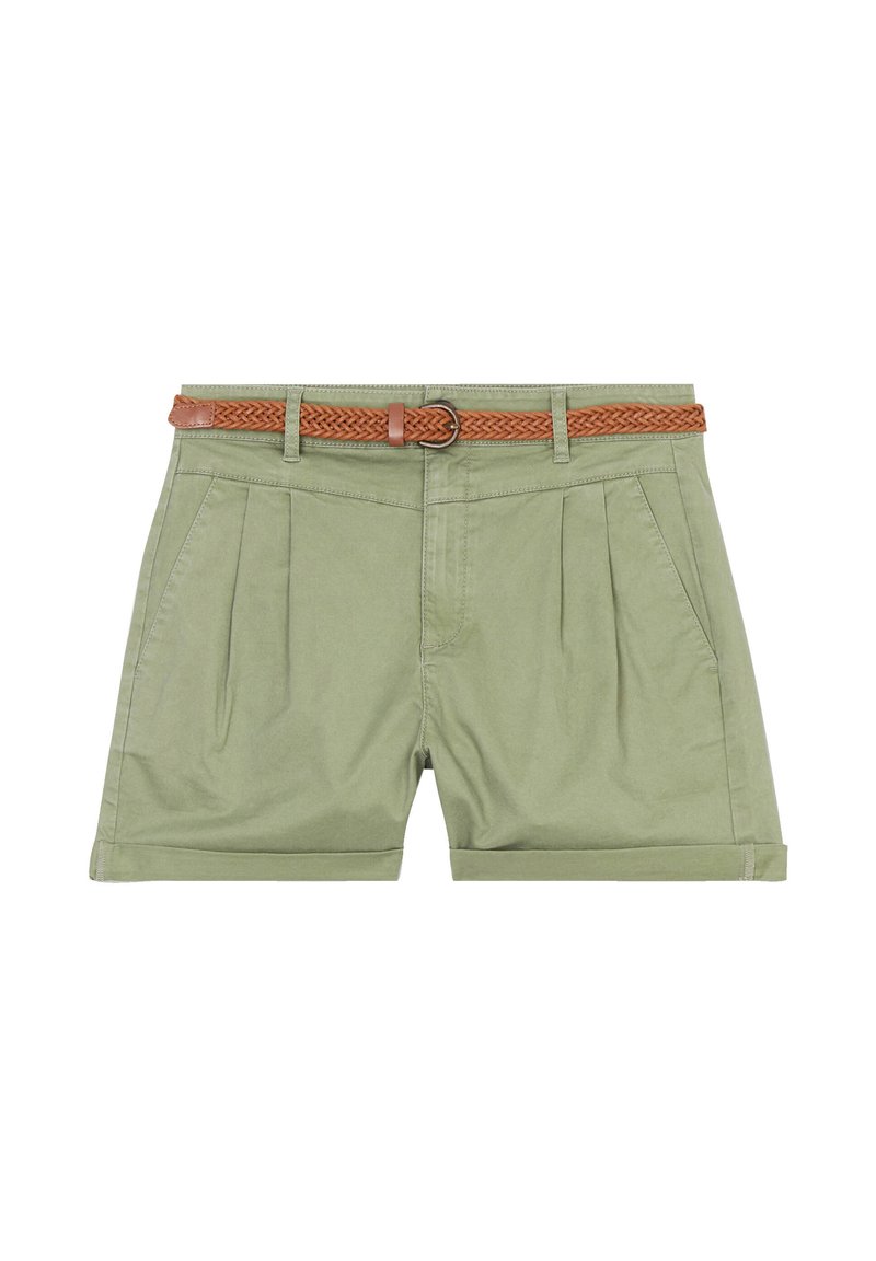 Cache Cache Cache Cache MIT GÜRTEL - Shorts - vert kaki Im Verkauf