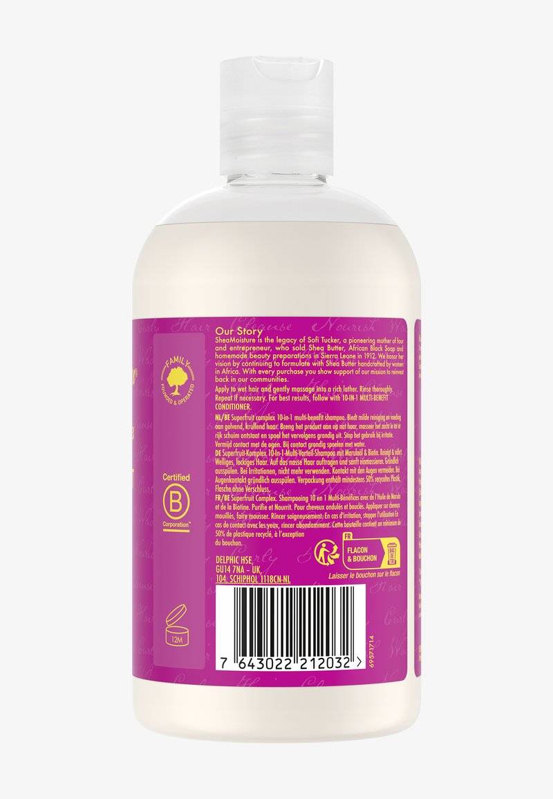 SheaMoisture SheaMoisture SHEA MOISTURE SUPERFRUIT COMPLEX 10-IN1 MULTI-BENEFIT SHAMPOO - Shampoo Limitierter Zeitrabatt