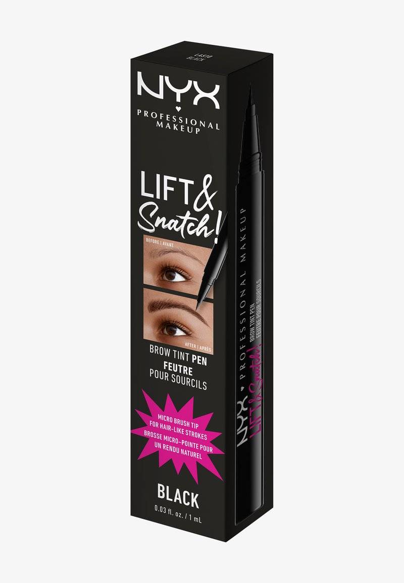 NYX Professional Makeup NYX Professional Makeup LIFT & SNATCH BROW TINT PEN - Eyebrow pencil - black Begrenztes Angebot