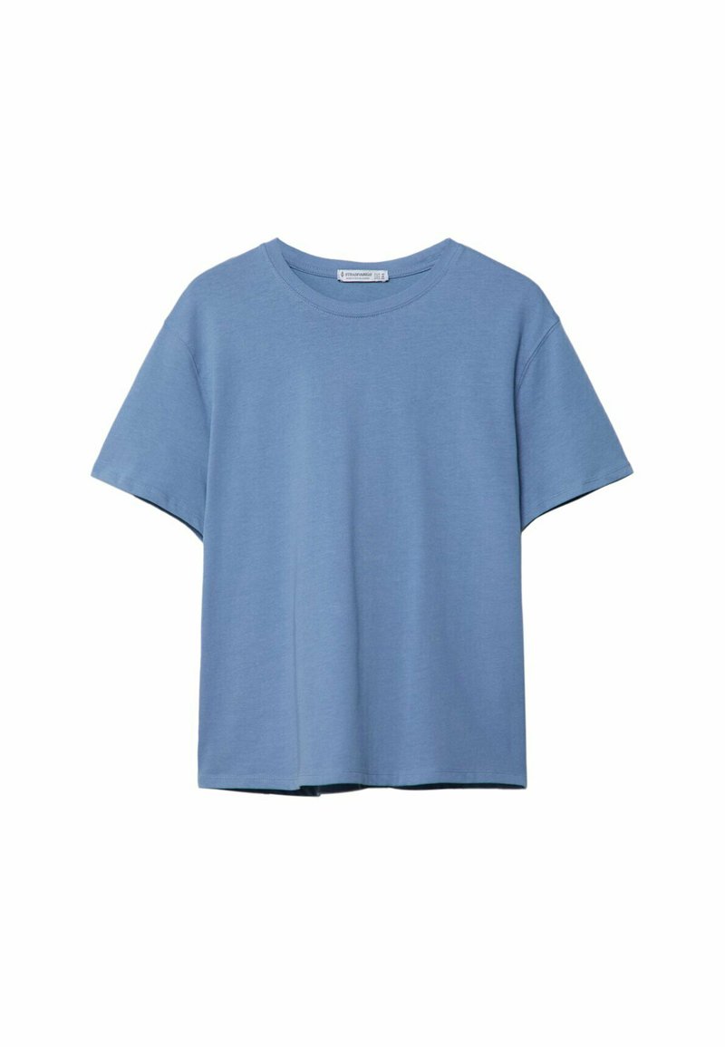Stradivarius Stradivarius SHORT SLEEVE - Basic T-shirt - blue Osterangebot