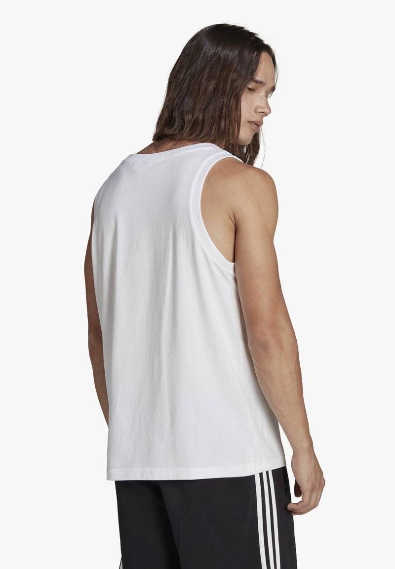 adidas Originals adidas Originals ADICOLOR CLASSICS TREFOIL TANK - Top - white Valentinstagsangebot