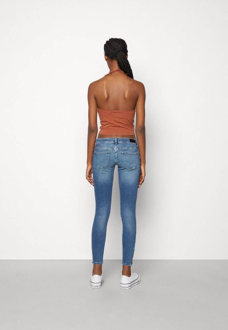 ONLY ONLY ONLCORAL SKINNY ZIP ANKLE - Jeans Skinny Fit - medium blue denim Neueste Mode