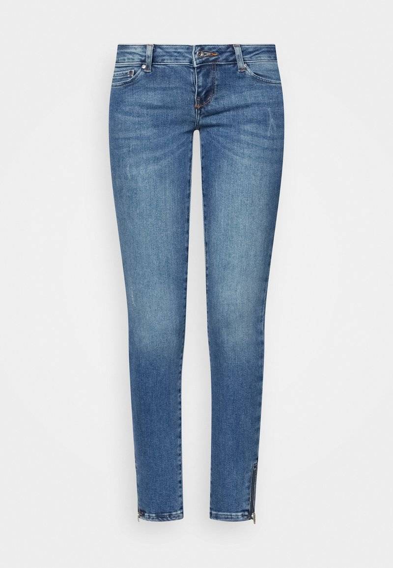 ONLY ONLY ONLCORAL SKINNY ZIP ANKLE - Jeans Skinny Fit - medium blue denim Neueste Mode
