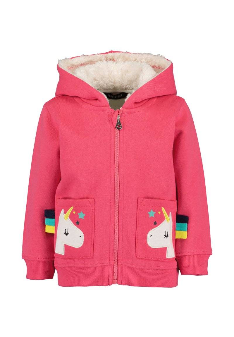 Blue Seven Blue Seven BASIC - Zip-up sweatshirt - pink