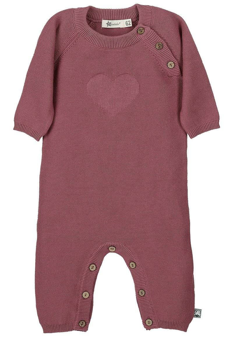 Sterntaler Sterntaler HOMEOVERALL STRICK-EINTEILER - Jumpsuit - rose