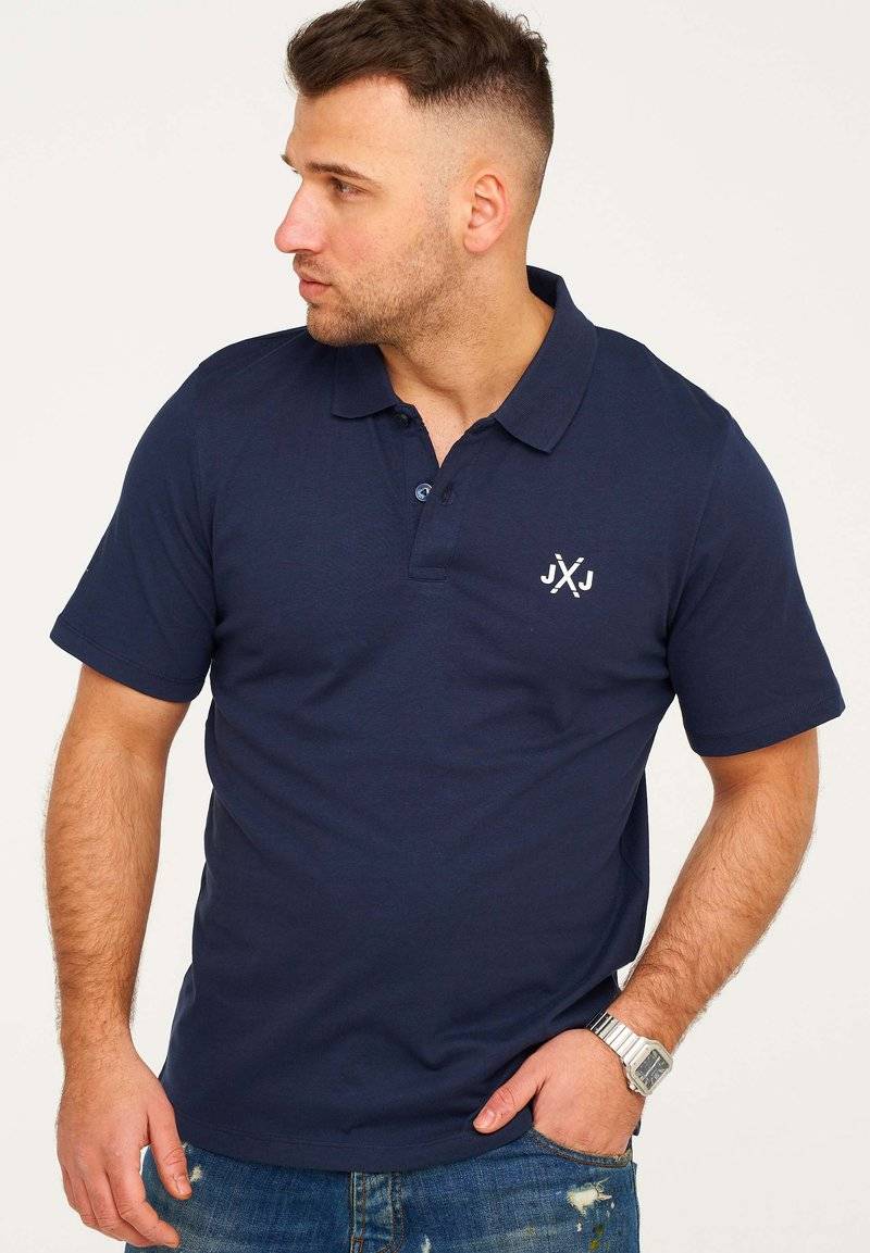 Jack & Jones Jack & Jones RISE INFINITY - Polo shirt - navy blazer