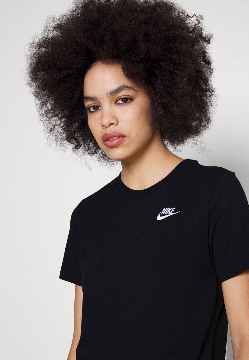 Nike Sportswear Nike Sportswear CLUB TEE - Basic T-shirt - black Begrenzte Freigabe