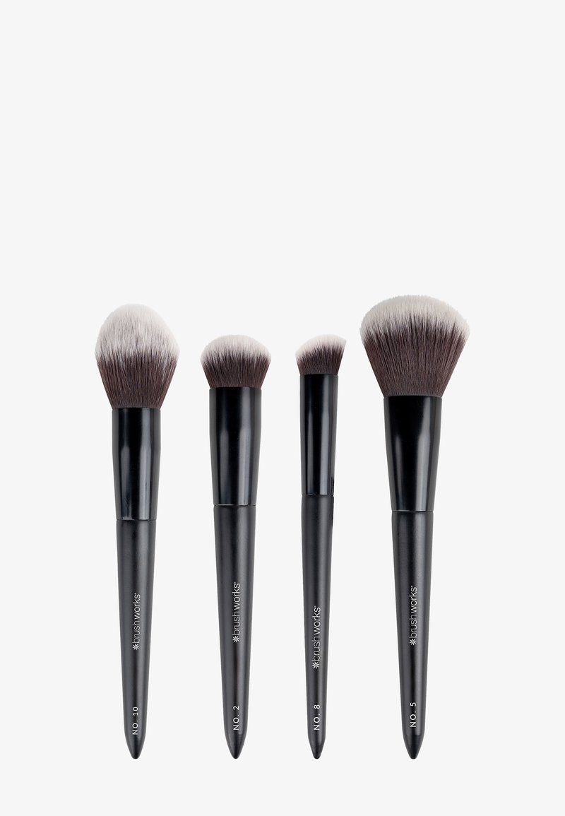 Brushworks Brushworks BUFF AND BLEND FACE SET - Makeup brush set - black Letzter Tag