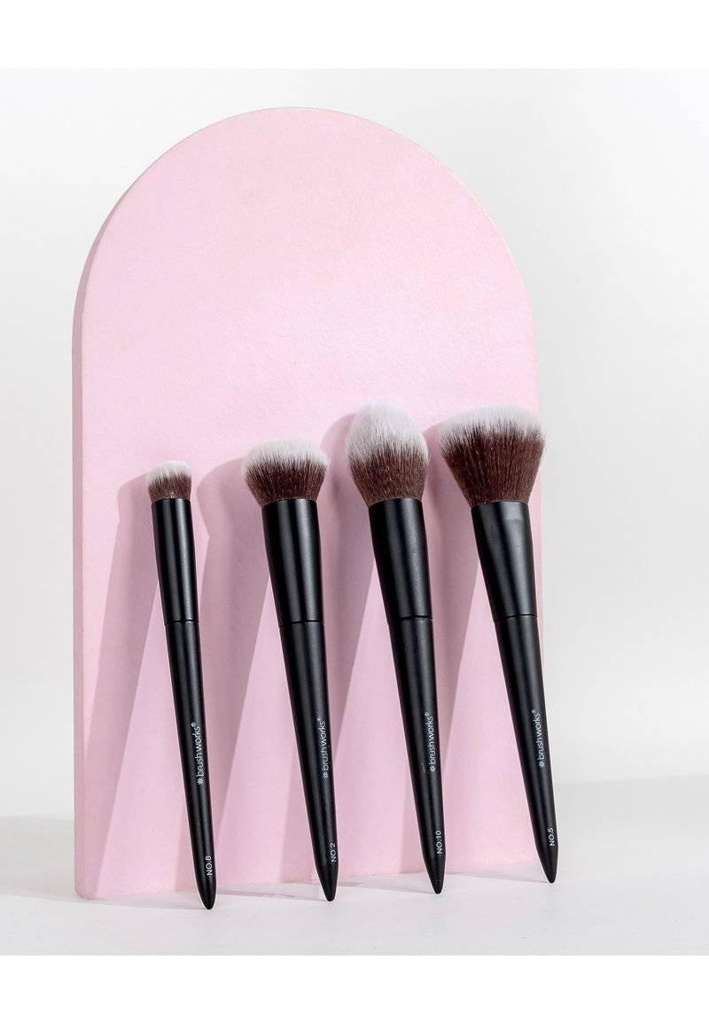 Brushworks Brushworks BUFF AND BLEND FACE SET - Makeup brush set - black Letzter Tag