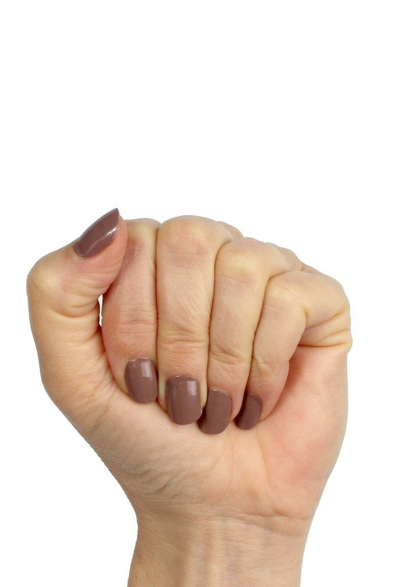 Vargu Vargu VARGU LAUED VEGANE NAGELFOLIEN SOLID BROWN - Nail stickers - mocha shake Bis zu 55% Rabatt
