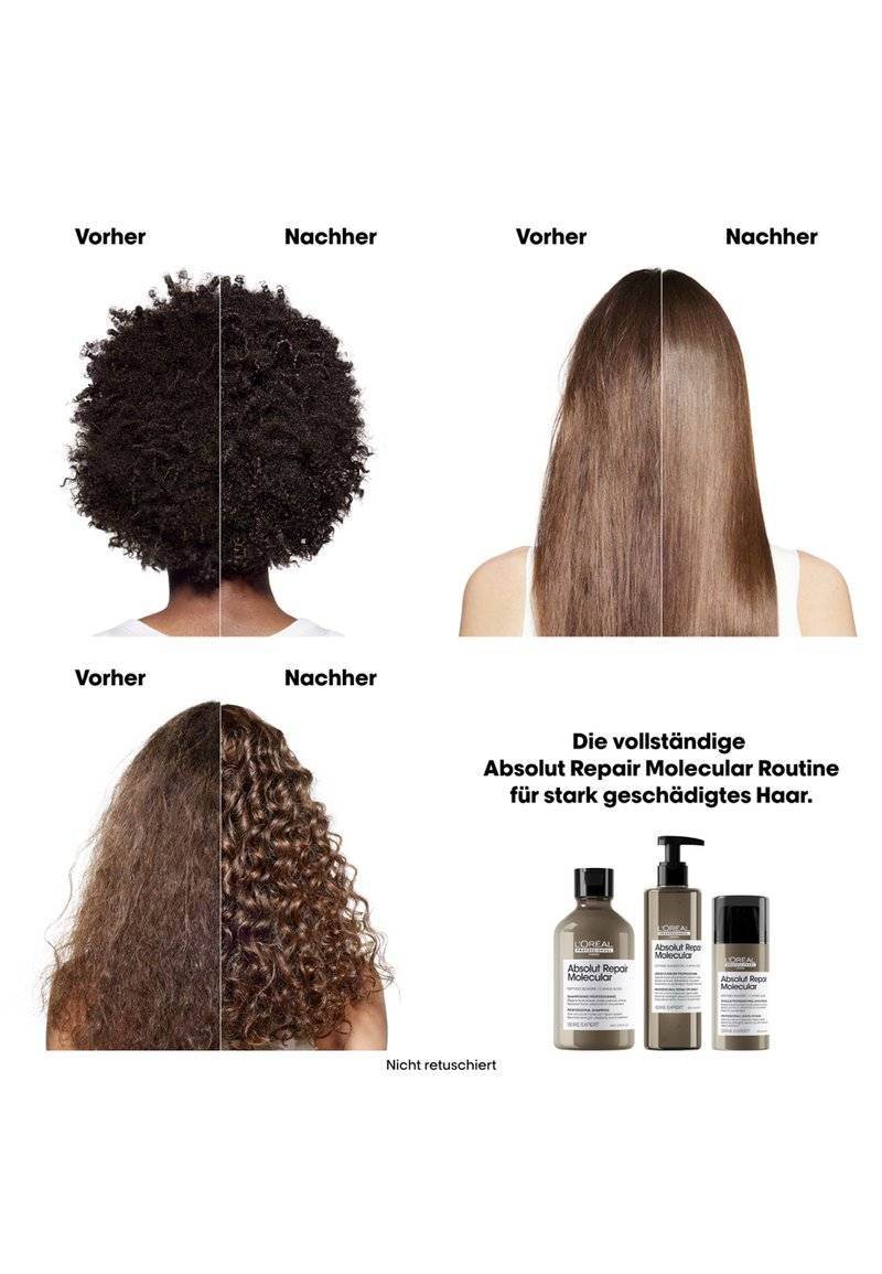 L'OREAL PROFESSIONNEL L'OREAL PROFESSIONNEL SERIE EXPERT ABSOLUT REPAIR MOLECULAR TRIO GIFT SET - Hair set Kostenloser Versand international