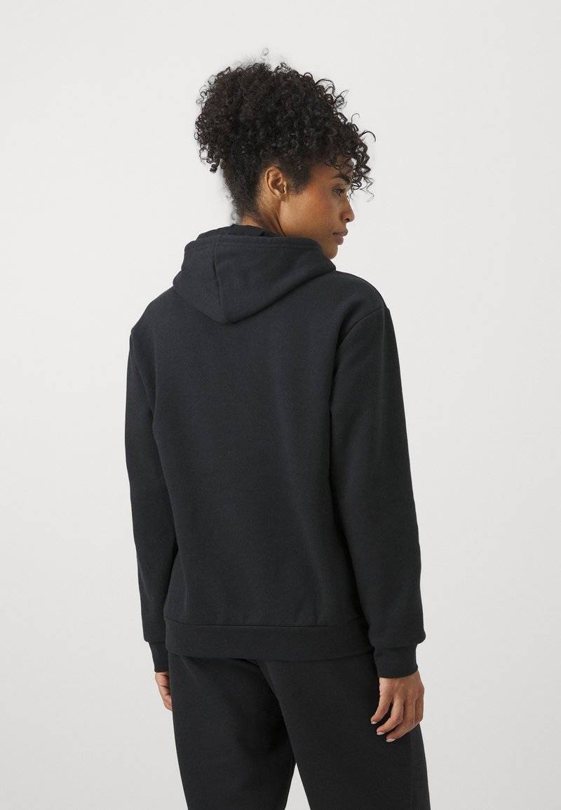 adidas Sportswear adidas Sportswear ESSENTIALS SMALL LOGO FEEL COZY HOODIE - Hoodie - black Fabrikverkauf