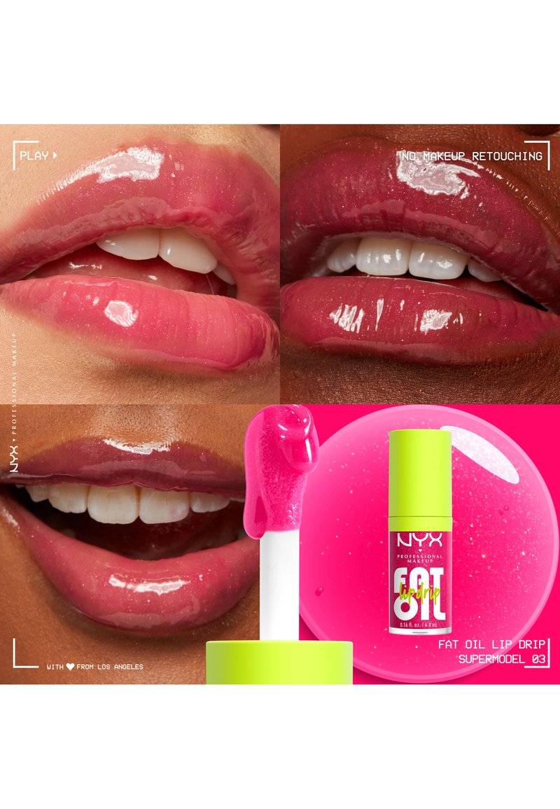 NYX Professional Makeup NYX Professional Makeup FAT OIL LIP DRIP - Lip gloss - Supermodel Blitzangebot