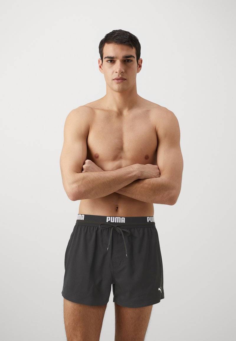 Puma Puma SWIM MEN LOGO LENGTH - Swimming shorts - black