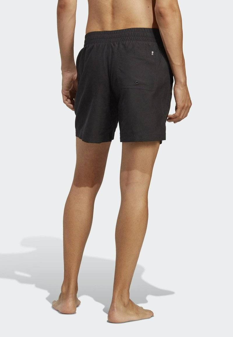 adidas Originals adidas Originals ADICOLOR ESSENTIALS SOLID - Swimming shorts - black white Letzte 2 Tage